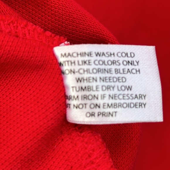 U.S Polo Assn. Men’s Plus Size Short Sleeve Red Tee Size 3XLT - Picture 9 of 9
